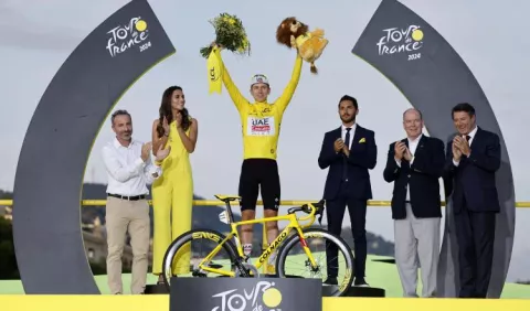 Tadej Pocagar repite el título en el Tour de Francia