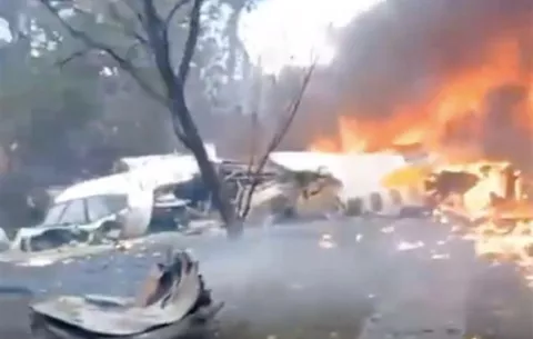 Avión se estrella y deja 62 víctimas fatales en Brasil