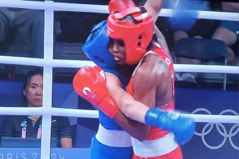 Atheyna Bylon asegura para Panamá la medalla de bronce en boxeo en Juegos de París 
