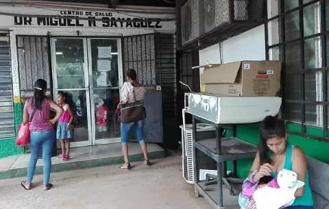 Instalaciones de la red primaria de salud en La Chorrera han colapsado