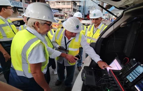 Autoridad de los Servicios Públicos culminará proyecto de soterramiento de cables en Colón