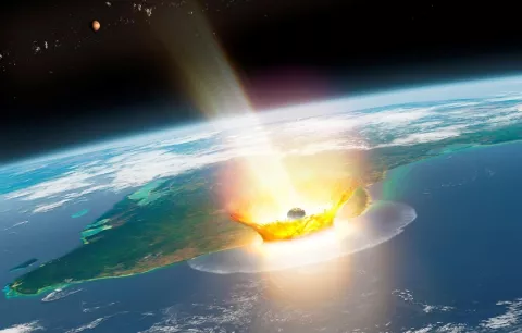 Meteorito que acabó con los dinosaurios salió de la órbita de Júpiter 