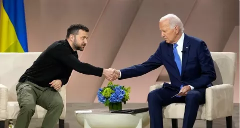 Zelenski anuncia que presentará en septiembre a Biden un plan para poner fin a la guerra