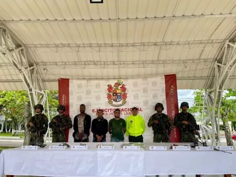 Capturan a tres integrantes del Golfo en Antioquia