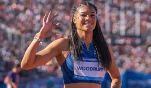Gianna Woodruff, lista para entrar al escenario de París 2024