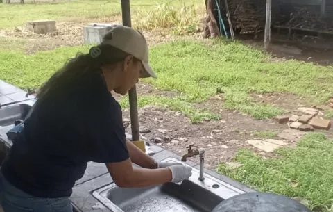 Moradores de Chepo en Las Minas, Herrera solicitan proyectos de agua potable