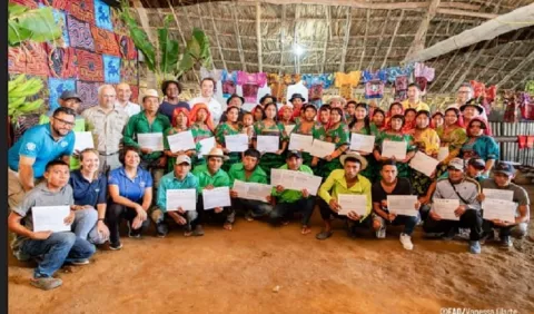 Indígenas, líderes en cultivo de plátano y café