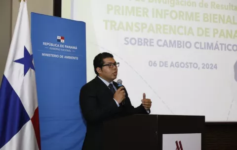 Panamá presenta Informe Bienal de Transparencia sobre cambio climático