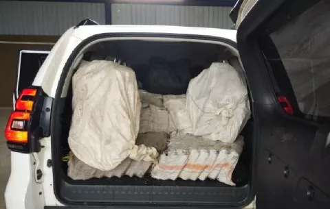 Incautan más de 450 paquetes de presunta sustancia ilícita en La Ermita
