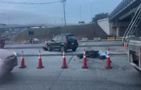 Motorizado pierde la vida en accidente de tránsito en la vía Centenario