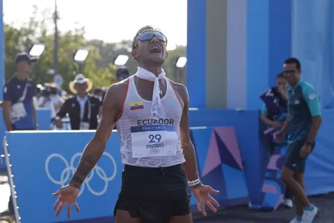 El ecuatoriano Brian Pintado, nuevo campeón olímpico de 20 km marcha