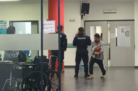 Policías heridos y civil baleado en caso de violencia doméstica 
