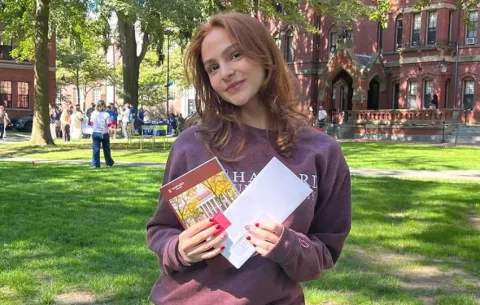 Yael Danon no puede creer que está en Harvard 