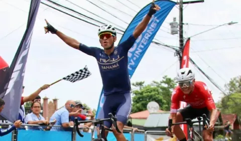 Alex Strah, gana la segunda etapa de la Vuelta a San Carlos en Costa Rica