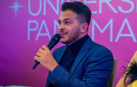 César Anel Rodríguez es jurado en Miss Universo Costa Rica