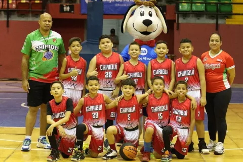 Chiriquí recibe a  Veraguas en el minibaloncesto nacional