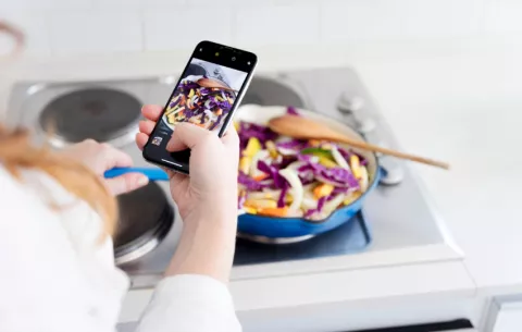 Valor del contenido culinario en redes sociales