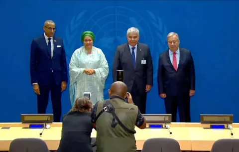 Mulino participó en la inauguración de la Asamblea General de la ONU, mañana dará su discurso