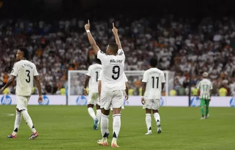 Mbappé tras sus dos goles en el Real Madrid: 'Un gran momento'