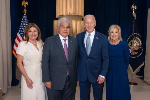 Presidente Mulino se reúne con su homólogo estadounidense Joe Biden