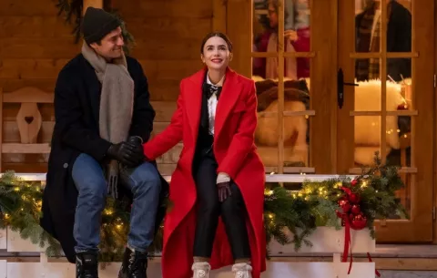 La Navidad llegó a 'Emily en París'