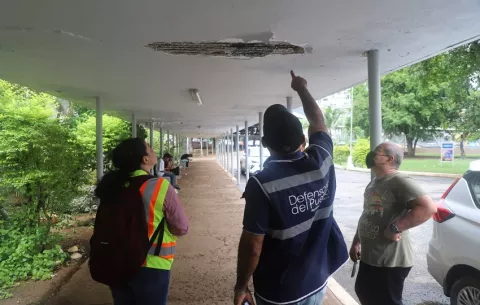 Inspeccionan estructura de colegio José Remón Cantera