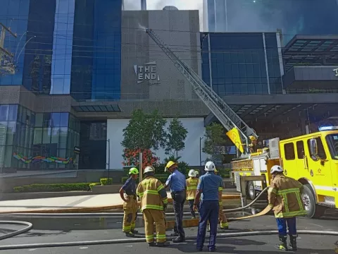 Soho Mall continúa cerrado, luego de incendio