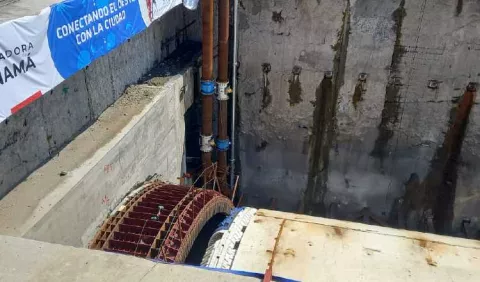 Tuneladora de Línea 3 serviría para iniciar el ferrocarril Panamá-David
