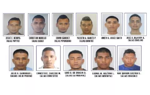 Once de los más buscados por las autoridades son del corregimiento de Veracruz