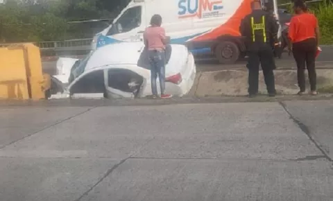 Un infante muere y dos mujeres resultan heridas en accidente vehicular en Coronado, Chame