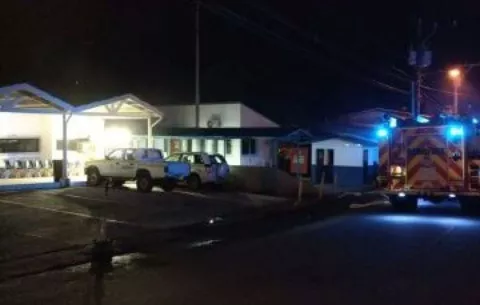 Incendio afecta los departamentos de Laboratorio y Ginecología en la policlínica de Boquete 
