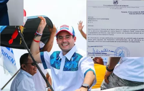 Procurador Caraballo pide al Parlacen confirmar si Gaby Carrizo es diputado