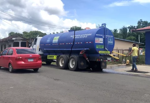 Áreas de Chiriquí, Herrera y Bocas del Toro, sin suministro de agua potable