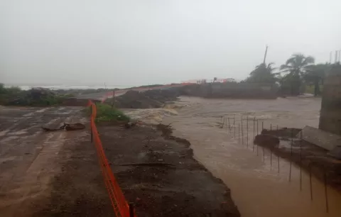 Lluvias dejan múltiples deslizamientos de tierra en Los Pozos y varios damnificados en Colón y Veraguas