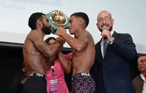 Jezreel Corrales y 'Científico' Núñez cumplen con la báscula para KO al Cáncer