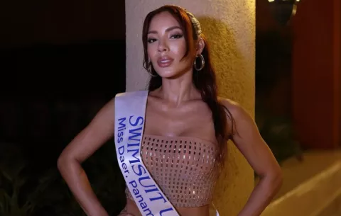 Delany Precilla, tercera finalista del Swimsuit USA International Model Search