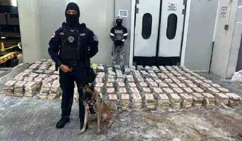 Cae otro cargamento de droga en Colón que iba para Europa