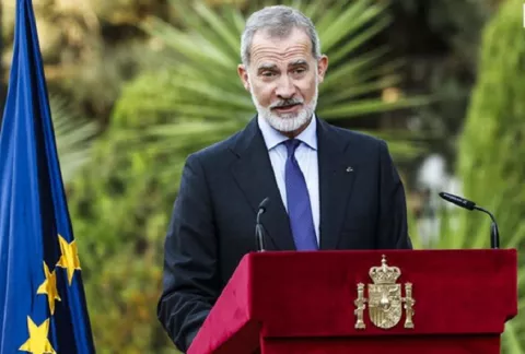 Felipe VI sobre el conflicto en Oriente Medio: 'Debe acabar cuanto antes'