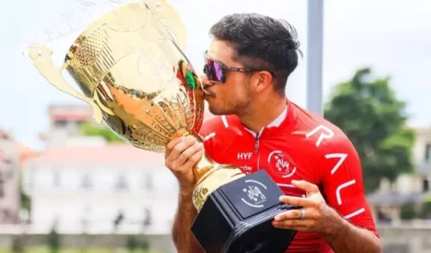 Gabriel Rojas: 'Veníamos fuertes, motivados al Tour de Panamá' 