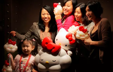 Hello Kitty celebra sus 50 años con una gran muestra en Tokio