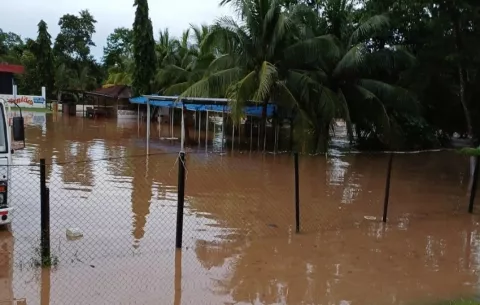 Mal tiempo golpea fuertemente a varios distritos de la provincia de Herrera