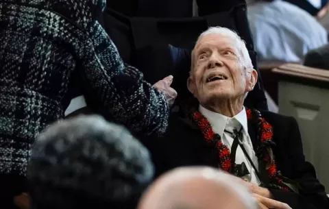 Expresidente estadounidense Jimmy Carter cumple un siglo de vida 