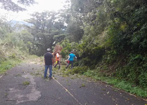 Afectaciones por fuertes lluvias en Changuinola, Bocas del Toro   