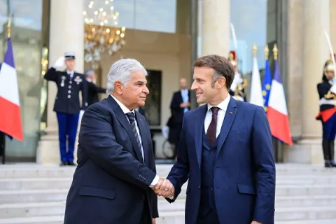 Encuentro Macron-Mulino: Francia desea que Panamá sea retirada de las listas fiscales 