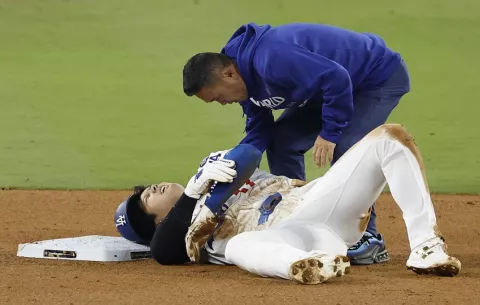 Ohtani supera susto y formará con Dodgers en el tercer juego ante Yanquis
