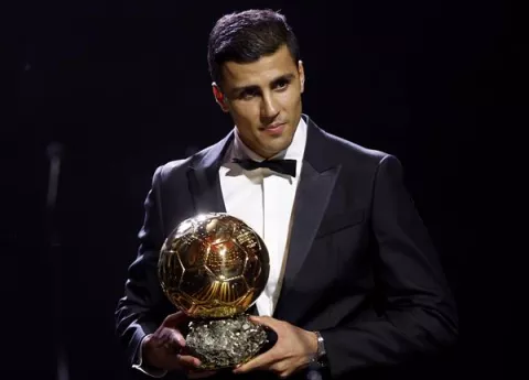 Rodri: 'Este Balón de Oro es la victoria del fútbol español'