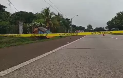 Dos muertos y un herido grave por un vuelco en El Espino de Santiago