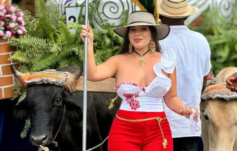 Yaneth Marín es criticada por su ‘outfit’ en el Festival del Sombreo Pinta’o