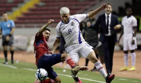 Panamá y Costa Rica en juegos de fútbol en la última década