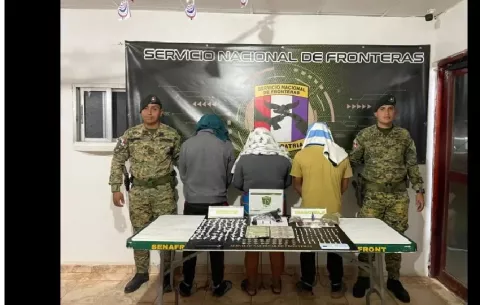 Senafront refuerza la seguridad con golpes al narcotráfico y capturas en varias regiones